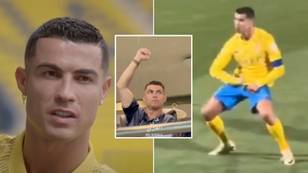 Cristiano Ronaldo sends three-word warning after 'obscene gesture' ban ends