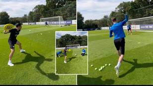 West Brom’s creative goalkeeper training drills with tennis balls are causing a stir
