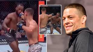 Nate Diaz trolls Leon Edwards following UFC 286 victory over Kamaru Usman