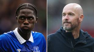 Man Utd launch bid to sign Everton midfielder Amadou Onana as asking price revealed