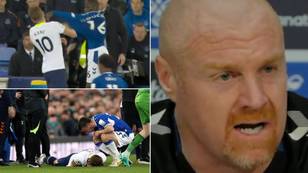 Sean Dyche savagely rips into Harry Kane after Abdoulaye Doucoure red card