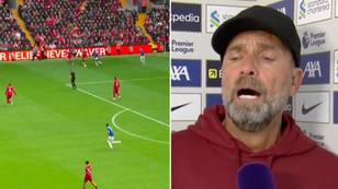 Rarely-made decision during Liverpool vs Everton left commentators and everyone watching at home confused