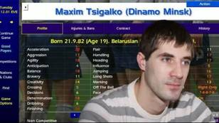The tragic story of footballer and Championship Manager legend Maksim Tsigalko