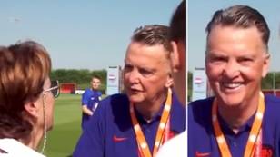 Louis van Gaal tells his wife to come to his hotel room to 'get laid'