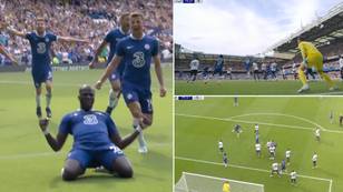 Kalidou Koulibaly lights up Chelsea home debut with stunning volley against Tottenham Hotspur
