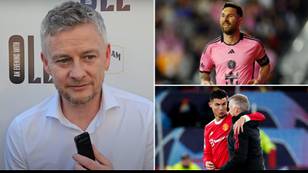Ole Gunnar Solskjaer snubs Cristiano Ronaldo and Lionel Messi when naming the 'greatest player ever'
