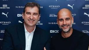 Pep Guardiola signs two-year contract extension at Manchester City