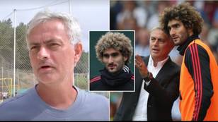 Jose Mourinho's parting words for Marouane Fellaini after he announces retirement are so genuine and heartfelt