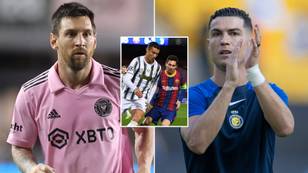 Cristiano Ronaldo named the one player he ranks alongside himself and Lionel Messi in the GOAT debate