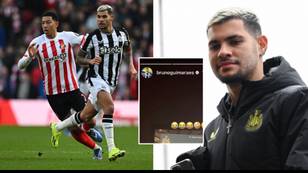 Bruno Guimaraes aims dig at Sunderland in latest social media post, says he always knew Newcastle would win 3-0