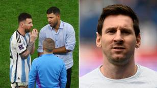 Sergio Aguero might just have leaked Lionel Messi's next club after he discloses private conversation