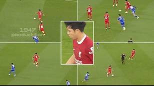 Wataru Endo compilation goes viral after Liverpool midfielder's performance against Leicester