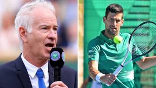 John McEnroe brands decision to ban Novak Djokovic from US Open 'a joke'