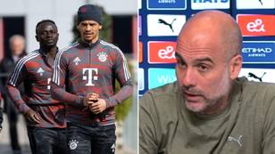 Pep Guardiola has an interesting theory on the bust-up between Sadio Mane and Leroy Sane