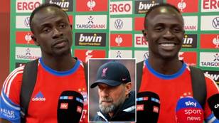 Sadio Mane makes four-word 'promise' when asked about Liverpool form