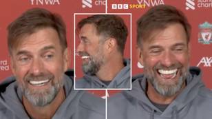 Jurgen Klopp discovers a new word in a press conference and can't stop laughing