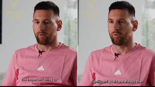 Lionel Messi has changed his answer for what his favourite goal is
