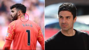 Arsenal transfer target David Raya has awkward tattoo on the back of his neck, it might annoy fans
