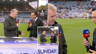Former Aston Villa manager Dean Smith interviewing Unai Emery is the best thing you'll see today
