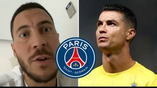 Eden Hazard explains why he refused to join PSG as Cristiano Ronaldo disagreement made clear