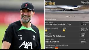 Liverpool double transfer 'clue' spotted as private plane tracked 'to training camp in Germany'