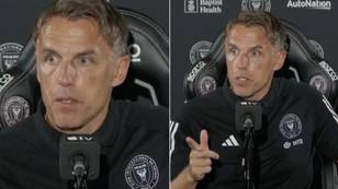 "Show some f*cking respect" - Phil Neville swears at reporter during heated exchange