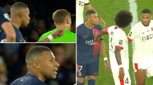Kylian Mbappe branded a 'sore loser' after PSG star fumes at opponent over goal celebration