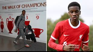 Who is Trey Nyoni? The 16-year-old named on the Liverpool bench vs Brentford