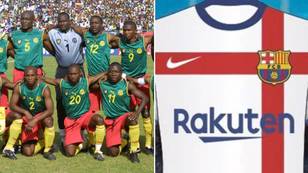 Five football kits that were banned, including 'Nazi' shirt and Cameroon's sleeveless shocker