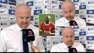 Sean Dyche blasts officials over Ibrahima Konate decision in furious interview after Merseyside derby