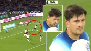 Harry Maguire scores own goal after coming on for England, you couldn't write it