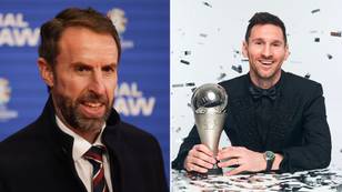 England boss Gareth Southgate didn't include Lionel Messi in his three picks for Best FIFA Men's Player award