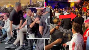 Video of Nate Diaz starting brawl at boxing event appears to show what set off street fight