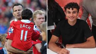 Ryan Giggs' son, Zach, set to sign for Premier League club after successful trial