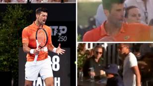 Novak Djokovic apologises after cruel request for brother be evicted from stands in brutal blow up