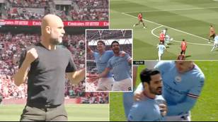 Man City beat Man United to win first Manchester derby FA Cup final, the treble is on