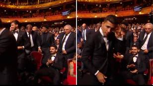 Fans all spot the same thing after Man City win men's Club of the Year award at Ballon d'Or ceremony