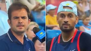 Nick Kyrgios complains to chair umpire after smelling marijuana coming from US Open crowd