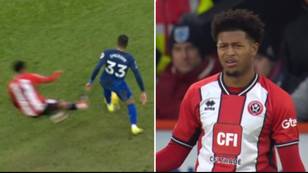 Champions League winning striker Rhian Brewster sent off for horror tackle in Premier League thriller