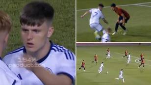 Ben Doak compilation vs Spain is going viral, Liverpool have a player on their hands