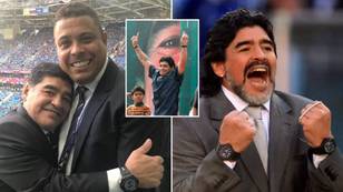 Ronaldo explains incredible story behind Diego Maradona always wearing two watches