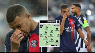 Kylian Mbappe given shocking rating by L'Equipe for 'almost non-existent performance' vs Newcastle