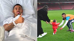 Arsenal fans think they've spotted proof that Gabriel Jesus is about to return from injury
