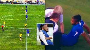Chelsea fans fuming with 'disgraceful' pitch as Christopher Nkunku hobbles off injured in US friendly
