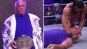 Ric Flair passes out twice during wrestling comeback at 73-years-old