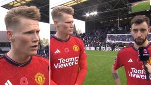 Scott McTominay issues classy response to Man Utd banner after Fulham win