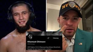 Khamzat Chimaev Brutally Responds To Colby Covington's 'Cumshot' Jibe, He Ends Him With Series Of Savage Tweets