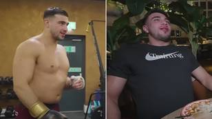 Tommy Fury claims he's gained three stone since fighting Jake Paul as images emerge online