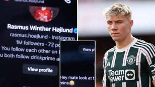 YouTuber leaks messages from Hojlund complaining about his FIFA card, it's hilarious