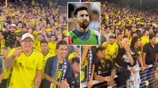 Nashville fans’ ‘embarrassing’ chant about Lionel Messi has gone viral